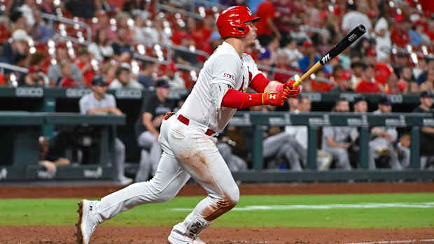 St. Louis Cardinals infielder Nolan Gorman